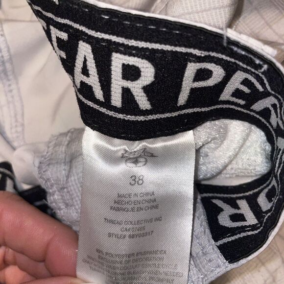 No Fear Performance Men's Cargo Shorts Gray/Stone Plaid Sz 38 - Picture 6 of 7